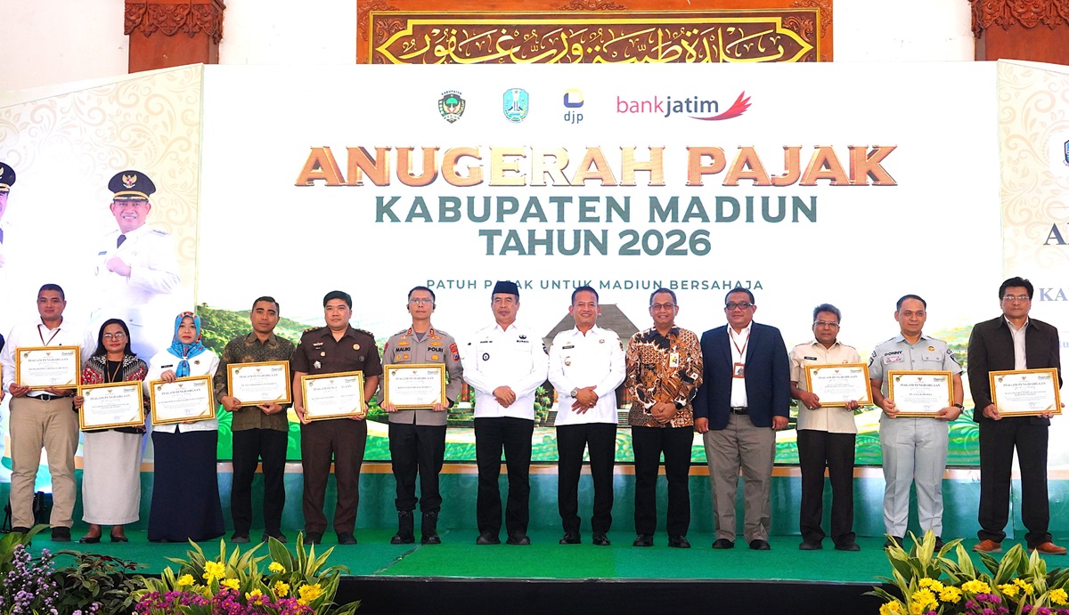 Apresiasi Kepatuhan Wajib Pajak, Pemkab Madiun Sukses Gelar 'Anugerah Pajak Daerah 2026'.